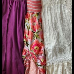 Floral and Solid Dresses Collection